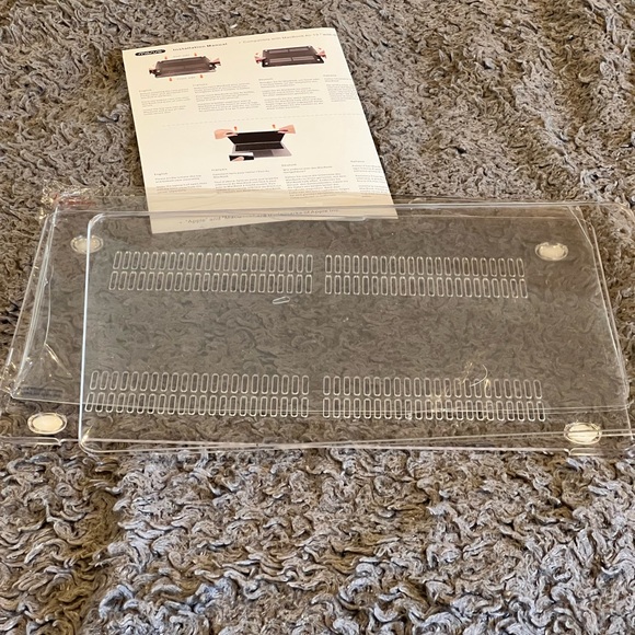 Mosiso Clear Hard ShellLaptop Cover Screen Protector MacBook Air 13" With Retina - Picture 4 of 6